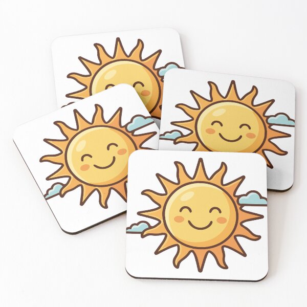 Item preview, Cute Cartoon Sun Graphic | Bright & Happy Sunshine Art designed and sold by PixelCatalyst.