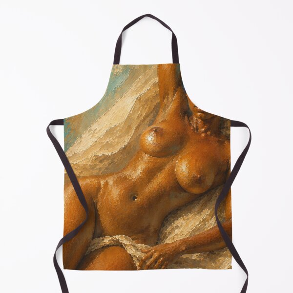 Aperçu de l'œuvre Golden Grace | African Woman Fine Art Painting créée et vendue par TedKentPhoto.