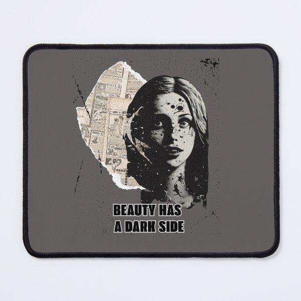 Item preview, Beauty Has a Dark Side Grunge Woman Art designed and sold by AhmadAnnaPrints.