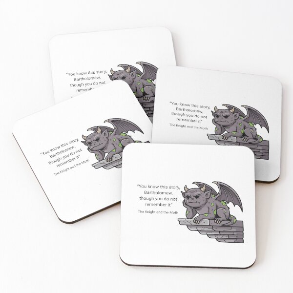 Item preview, Bartholomew Knight and Moth designed and sold by lizzieissorad.