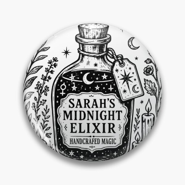 Item preview, Elixir de medianoche de la bruja de Halloween Sarah designed and sold by TeeVerse27.