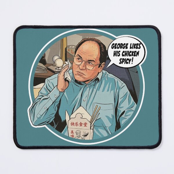 Item preview, George Likes His Chicken Spicy designed and sold by Deviant Logic Design.