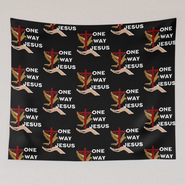 Item preview, One Way Jesus designed and sold by rubinc-espede.