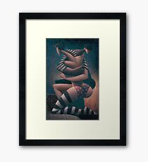 cute boot Framed Print