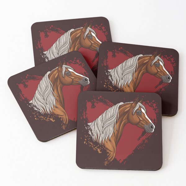 Item preview, An Abou' Ourquob horse and a dematerialized heart designed and sold by Cheval-de-coeur.