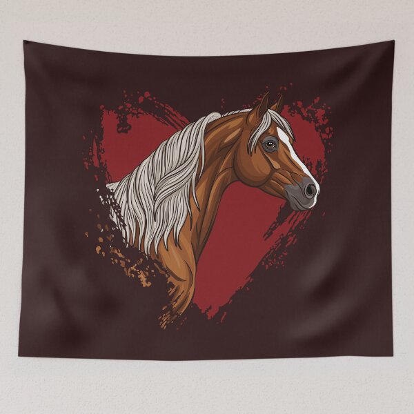 Item preview, An Abou' Ourquob horse and a dematerialized heart designed and sold by Cheval-de-coeur.