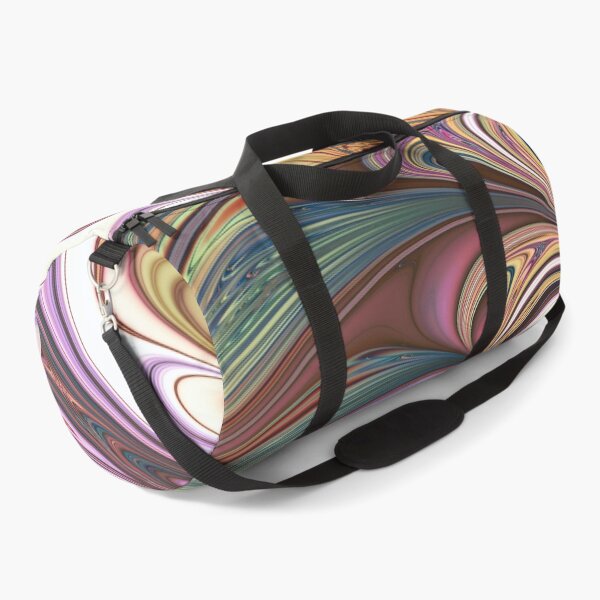 Item preview, Satin Feather Fractals Pastel Fluid Marbling Pattern designed and sold by pinkal.