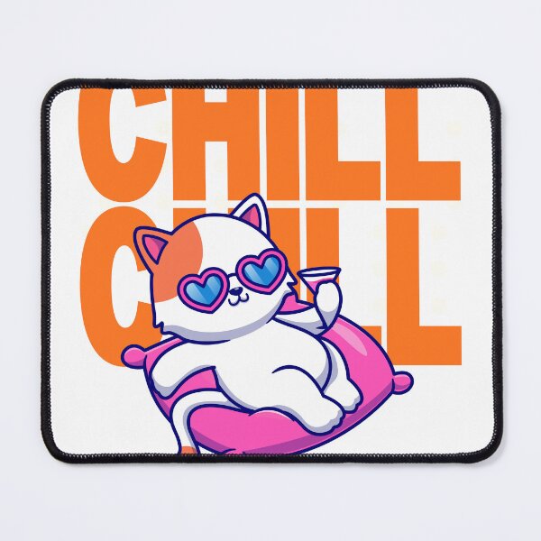 Item preview, ? Chill Cat Vibes ? | Just Relaxing & Enjoying Life ? designed and sold by Cool Tee World .