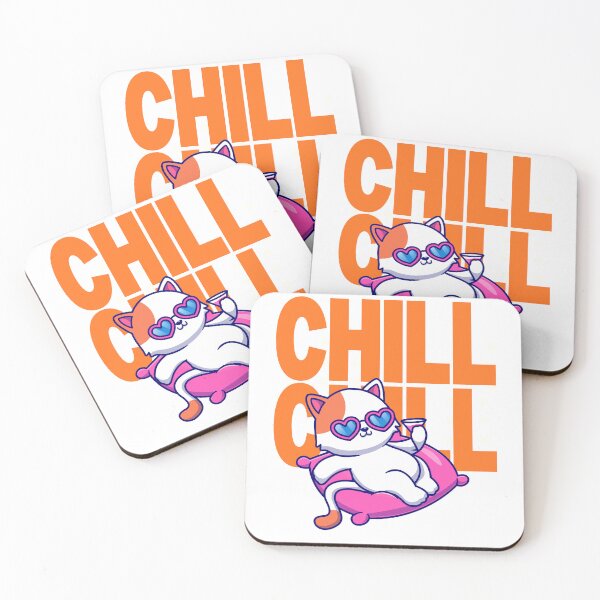 Item preview,  ? Chill Cat Vibes ? | Just Relaxing & Enjoying Life ? designed and sold by Cool Tee World .