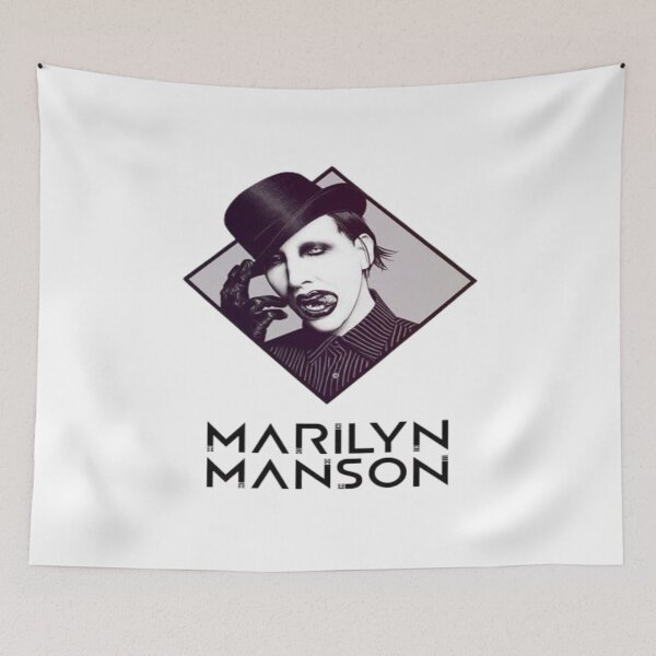 Item preview, Marilyn Manson Inspired Art designed and sold by SeagullArt.