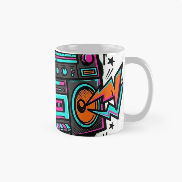 Item preview, Street Sound — Old School Boombox Graffiti designed and sold by hamza19911991.
