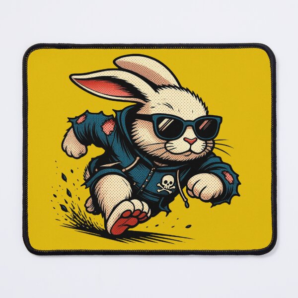 Item preview, Badass Rabbit Punk designed and sold by zmsl.