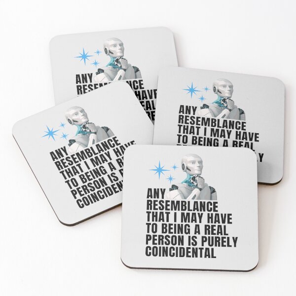 Item preview, Amusing Artificial Intelligence Disclaimer for Autonomous Robots. designed and sold by MPC-Mince-Pies.