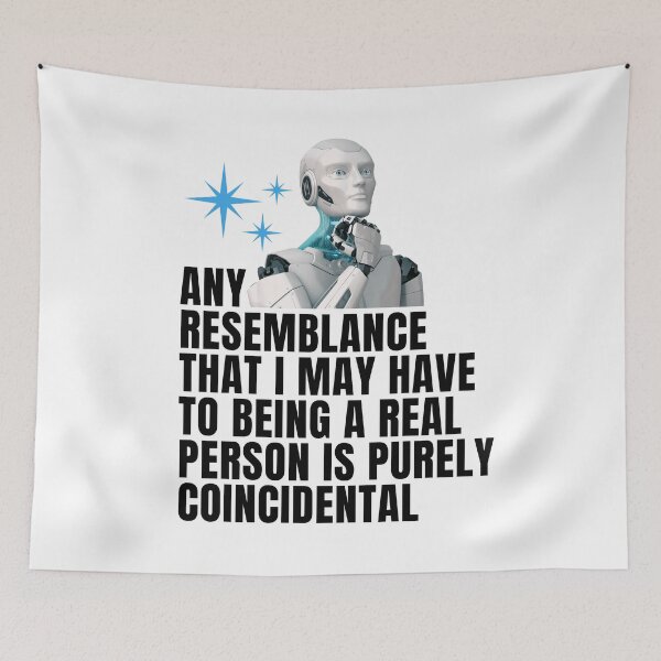 Item preview, Amusing Artificial Intelligence Disclaimer for Autonomous Robots. designed and sold by MPC-Mince-Pies.