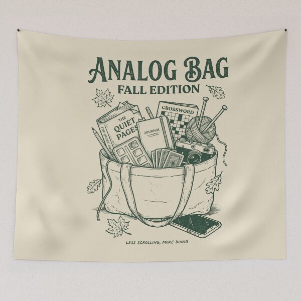 Item preview, Analog Bag Fall designed and sold by SignumShop.