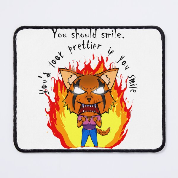 Item preview, Angry - Chibi - Smile designed and sold by Batmantis275.
