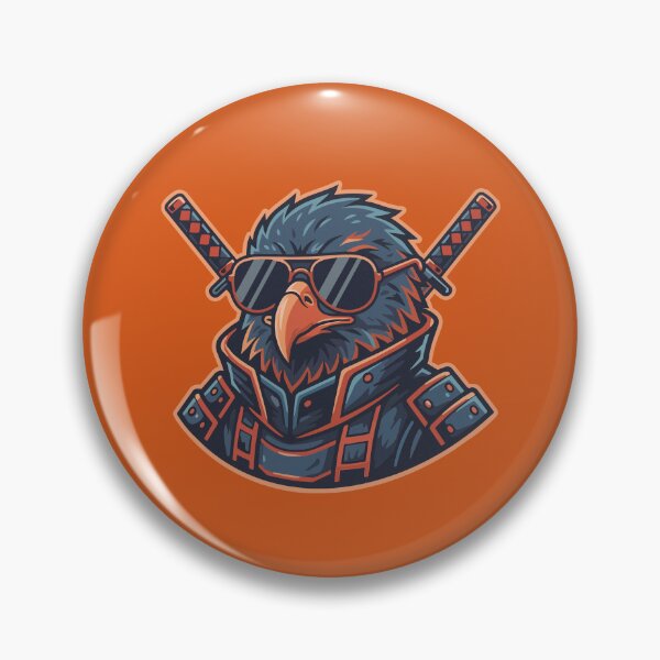 Item preview, SAMURAI WARRIOR EAGLE ANIME CHARACTER designed and sold by Asterisk-a.