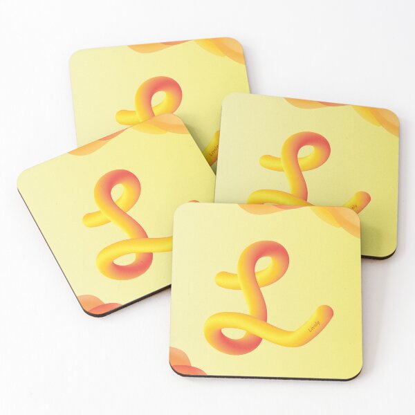 Item preview, Letter L Abstract 3D Yellow Poster designed and sold by IlianaKoleva.