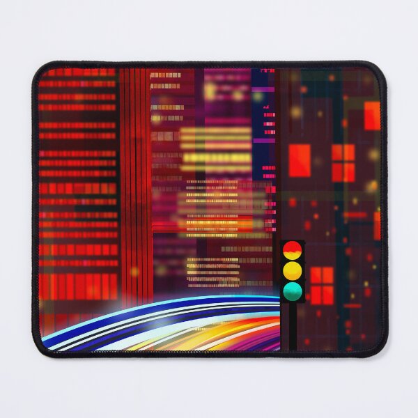 Item preview, Vibrant Cityscape at Night designed and sold by Andrew  Hitchen.