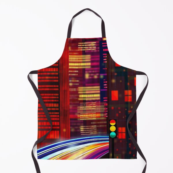 Item preview, Vibrant Cityscape at Night designed and sold by Andrew Hitchen.