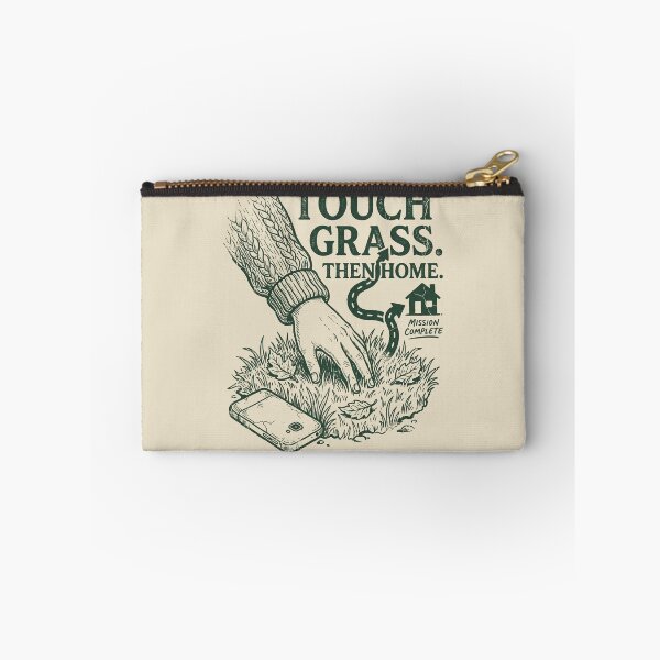 Item preview, Touch Grass Then Go Home designed and sold by SignumShop.