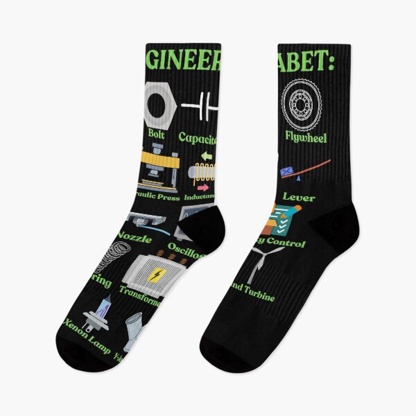 Item preview, The Engineering Alphabet: A to Z Engineer designed and sold by NoetherSym.