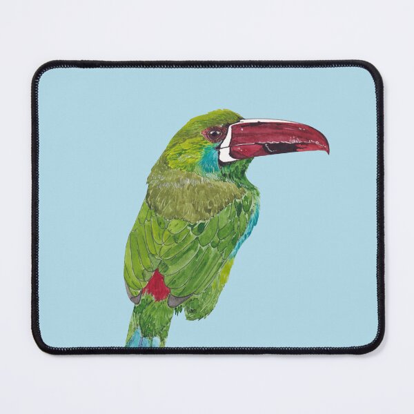 Item preview, CRIMSON RUMPED TOUCANET-Aulacorhynchus haematopygus designed and sold by BEATRIZ ABAITUA.
