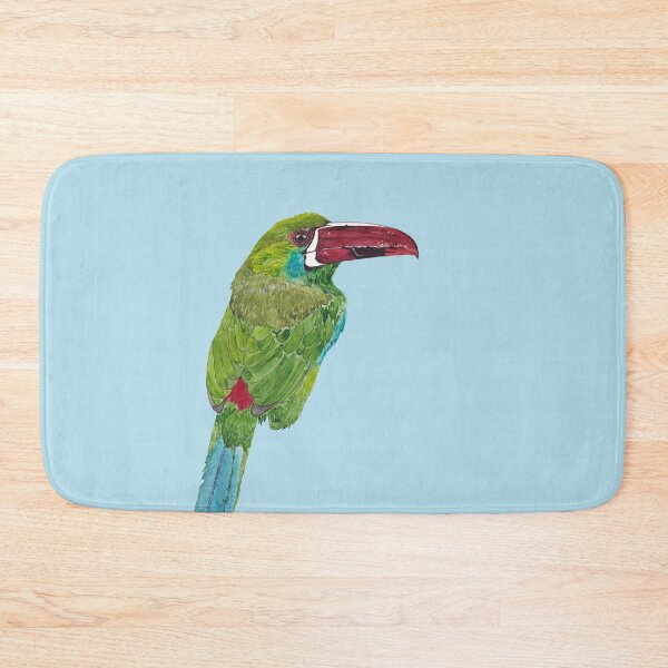 Item preview, CRIMSON RUMPED TOUCANET-Aulacorhynchus haematopygus designed and sold by BEATRIZ ABAITUA.