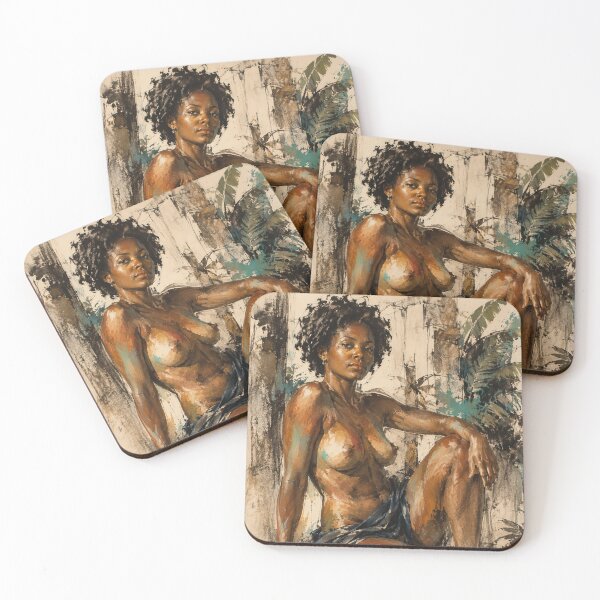 Item preview, Unapologetic | Black Woman Figurative Art designed and sold by TedKentPhoto.
