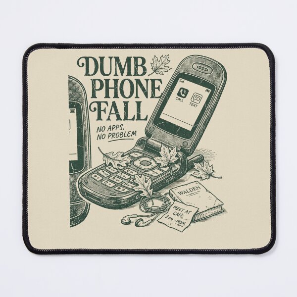 Item preview, Dumb Phone Fall designed and sold by SignumShop.