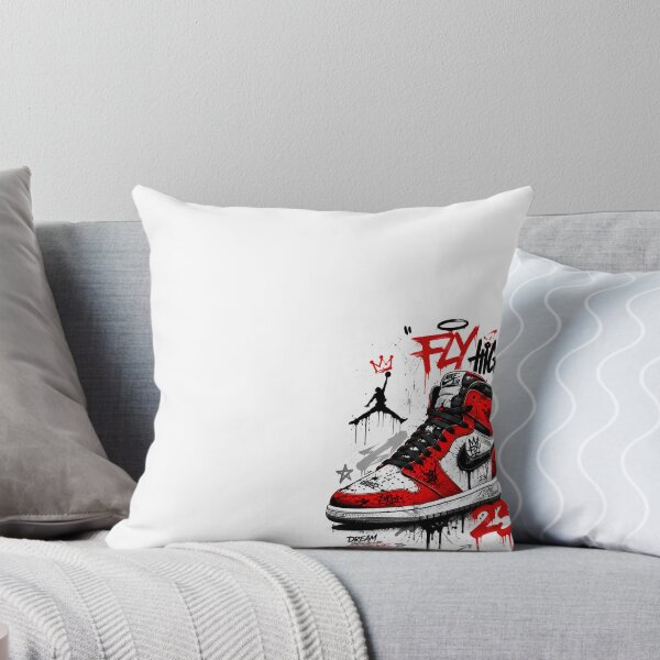 Item preview, Fly High Red Sneakers Graffiti Art HYPEBEAST designed and sold by PRIME4YOU.