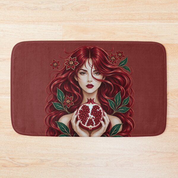 Item preview, Persephone Goddess of Spring and Pomegranate  designed and sold by MythicMood.