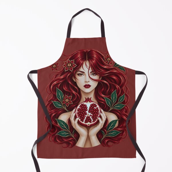 Item preview, Persephone Goddess of Spring and Pomegranate  designed and sold by MythicMood.