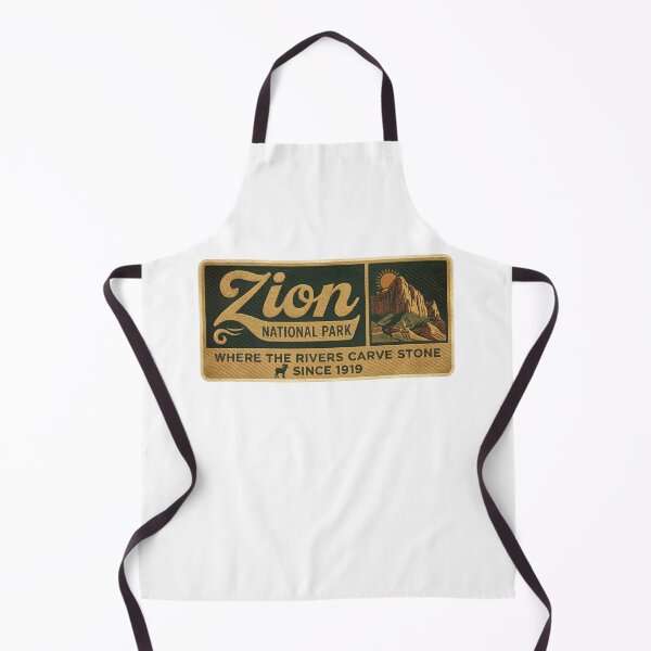 Item preview, Zion National Park Vintage Patch Retro Utah Red Rock Canyon Hiking Souvenir designed and sold by LittleArij.