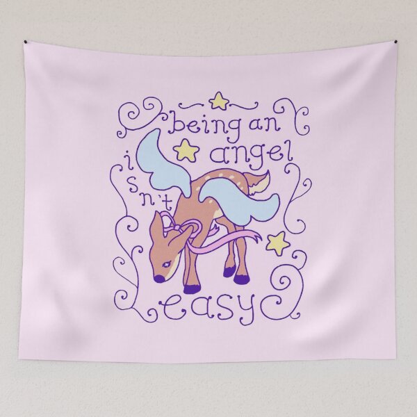 Item preview, Being an angel isn't easy designed and sold by DhriegoStudio.