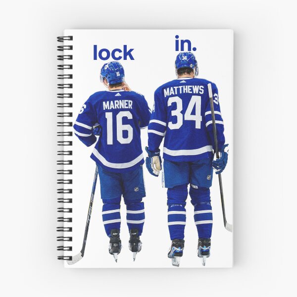 Item preview, Mitch Marner and Auston Matthews 'Lock In' Cutout | 1634 Toronto Maple Leafs designed and sold by Ferne Reacts.