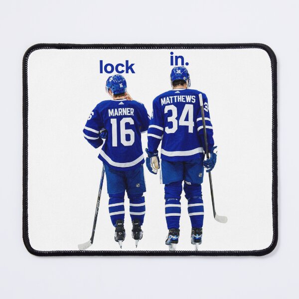 Item preview, Mitch Marner and Auston Matthews 'Lock In' Cutout | 1634 Toronto Maple Leafs designed and sold by Ferne Reacts.