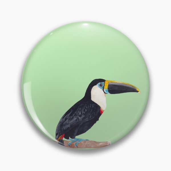 Item preview, WHITE THROATED TOUCAN-Ramphastos tucanus cuvieri  designed and sold by BEATRIZ ABAITUA.