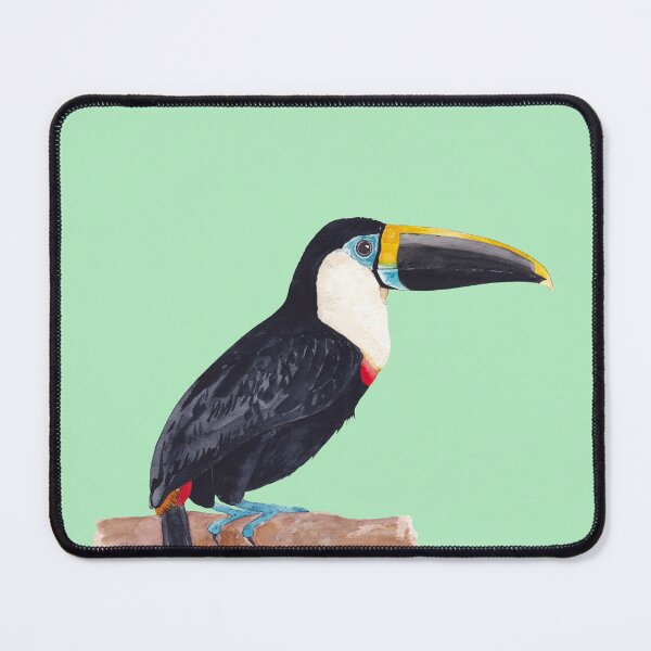 Item preview, WHITE THROATED TOUCAN-Ramphastos tucanus cuvieri  designed and sold by BEATRIZ ABAITUA.