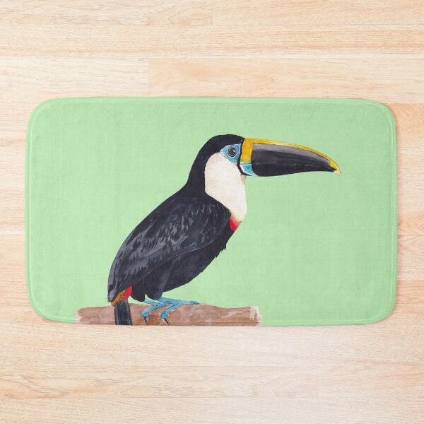Item preview, WHITE THROATED TOUCAN-Ramphastos tucanus cuvieri  designed and sold by BEATRIZ ABAITUA.