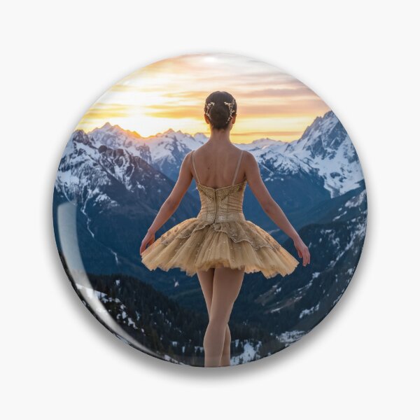 Artikelvorschau, Balletttänzerin in den Bergen entworfen und verkauft von cutegiftcore.