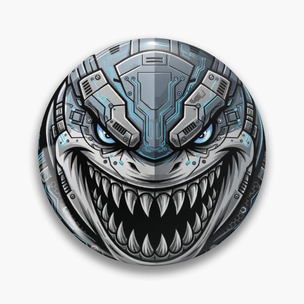 Item preview, Cybernetic Shark Esports Shield Logo Cyber Armor designed and sold by Pandora´s Box.