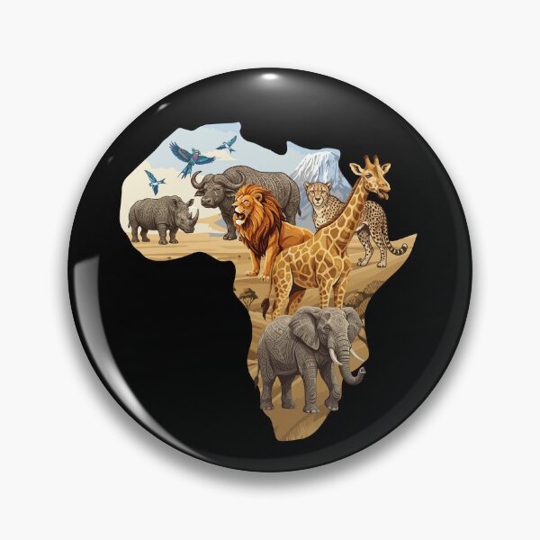 Item preview, African wildlife - visit Africa designed and sold by Wolagno.