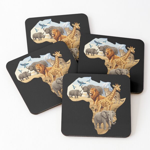 Item preview, African wildlife - visit Africa designed and sold by Wolagno.