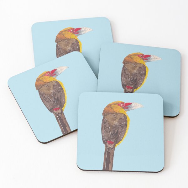 Item preview, SAFFRON TOUCANET-Pteroglossus bailloni designed and sold by BEATRIZ ABAITUA.