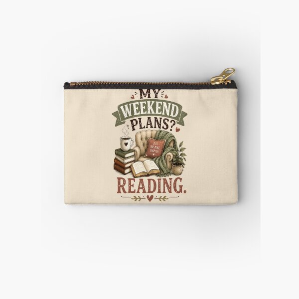 Item preview, My Weekend Plans Reading Book Lover Cozy Reading Coffee Lover Design designed and sold by NovaNest  Studio.