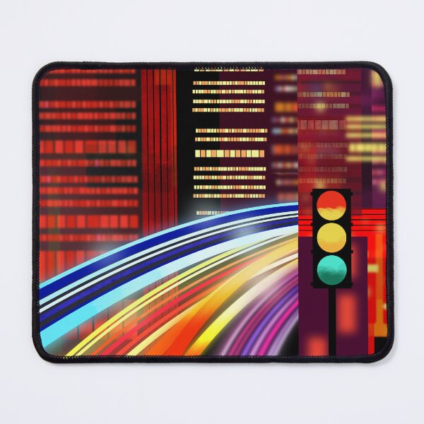 Item preview, Vibrant Cityscape at Night designed and sold by Andrew Hitchen.