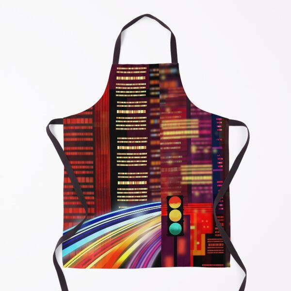 Item preview, Vibrant Cityscape at Night designed and sold by Andrew Hitchen.