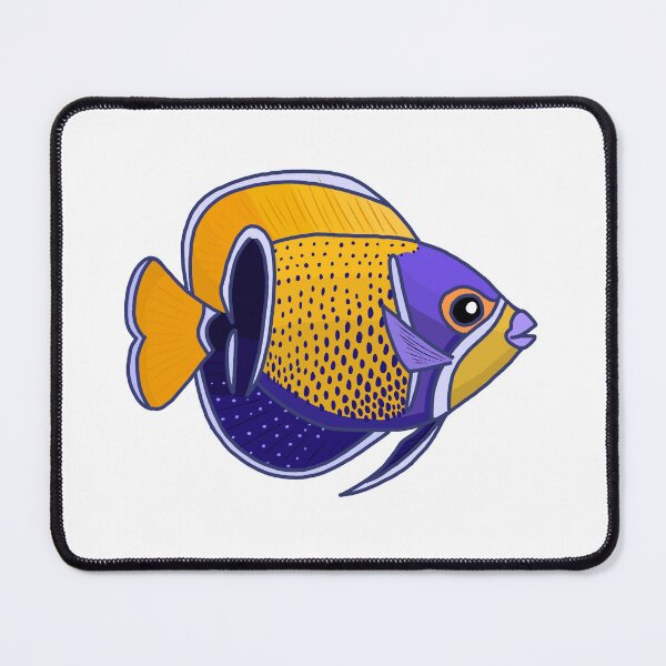 Item preview, Blue Girdled Angelfish designed and sold by ODruryStudios.
