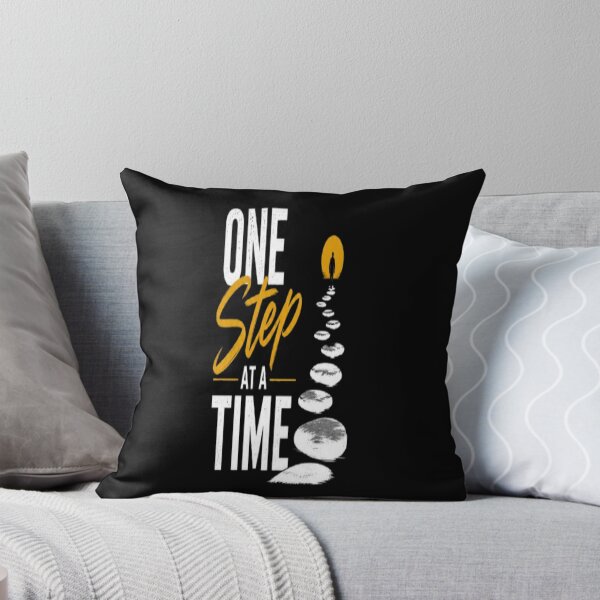 Item preview, One Step At A Time Motivational Hiking Mountain Design designed and sold by v6ziix.